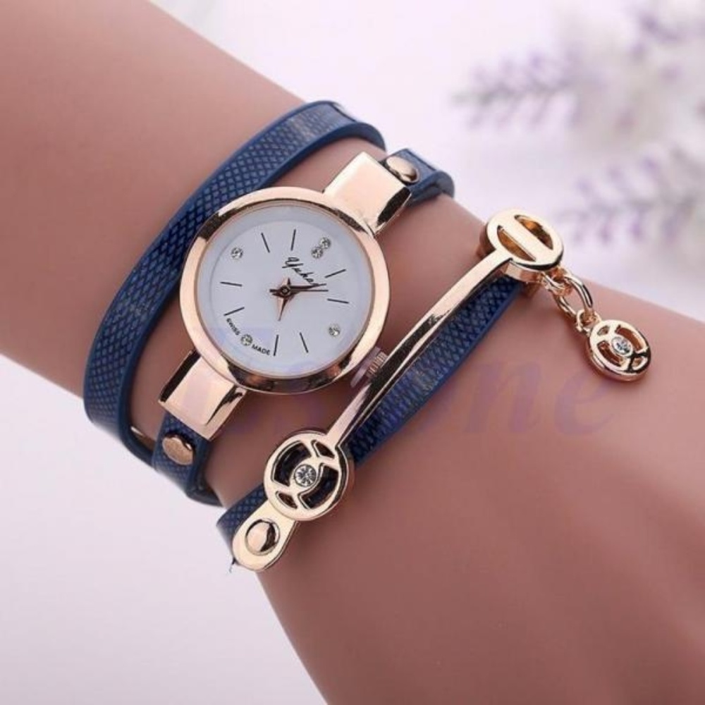 New Women's Pendant Watches with Leather Band